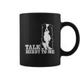 Talk Herdy To Me Australian Shepherd Aussie Dog Coffee Mug