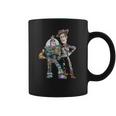 Toy Story Character Buzz Lightyear And Woody Coffee Mug