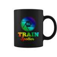 Trainspotter Design Trainspotting With Photo Camera Funny Gift Graphic Design Printed Casual Daily Basic Coffee Mug