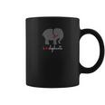 Un Bon Oeuf Designs I Love Elephants Coffee Mug