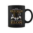 Never Underestimate An Old Man Who Graduated From Elon College Coffee Mug