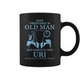 Never Underestimate An Old Man Who Graduated From Uri University Of Rhode Island Coffee Mug