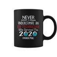 Never Underestimate Who Survived The Pandemic Er Technician Coffee Mug