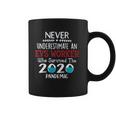 Never Underestimate Who Survived The Pandemic Evs Worker Coffee Mug