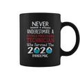 Never Underestimate Who Survived The Pandemic Sterile Processing Technician Coffee Mug