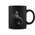 Unicorn Mermaid Skeleton Halloween Fantasy Art Coffee Mug