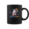 Unicorn Rock Star Guitar Rockin Coffee Mug