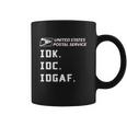 United States Postal Service Idk Idc Idgaf Shirt Coffee Mug