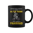 Unterschätze Niemals Einen Alten Mann Mit Einem Fahrrad Coffee Mug