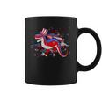 Usa Patriotic Presidential Dinosaur Coffee Mug