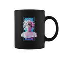 Vaporwave Medusa Statue Aesthetic Art Glitch Japanese Otaku Coffee Mug