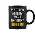 Vietnam Veteran Biker Uh-1 Huey Helicopter Coffee Mug