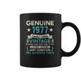 Vintage 1977 44Th Birthday Gift 44 Years Old Men Women Coffee Mug