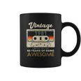 Vintage 1981 Cassette Tape 41 Awesome 41St Birthday Gift Coffee Mug