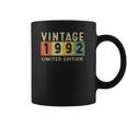 Vintage 1992 30Th Birthday 30 Years Old Gift Men Women Coffee Mug