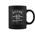 Vintage 40Th Birthday Top For Him 1981 Coffee Mug