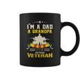 Vintage Dad Grandpa Vietnam Veteran Veteran Day Us Army Graphic Design Printed Casual Daily Basic Coffee Mug