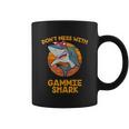 Vintage Dont Mess With Grandma Shark Gammie Gifts Coffee Mug