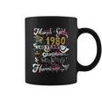 Vintage March 1980 Classic 40Th Birthday Gift 40 Years Old Coffee Mug