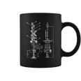 Vintage Railway Model10 Crossing Patent Drawing Model Train Coffee Mug