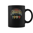 Vintage Retro April 1999 22Nd Birthday Gift 22 Years Old Coffee Mug