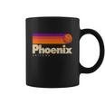 Vintage Retro Phoenix Arizona Basketball Logo Coffee Mug