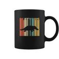 Vintage Retro Platypus Silhouette Coffee Mug