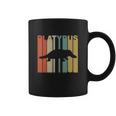 Vintage Style Platypus Silhouette T-Shirt Coffee Mug