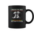 I Walked The Walk Vietnam Veteran Aesthetic Gift 2022 Coffee Mug