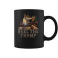 Walleye Fishing Funny Quote Feel The Thump Coffee Mug