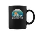 Washington State Retro Vintage Coffee Mug