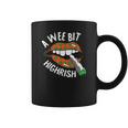 A Wee Bit Irish St Patricks Day Funny Thc Stoner Gifts Coffee Mug