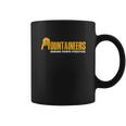 West Virginia Mountaineers Texas Horns Down Coffee Mug