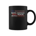 Wheel Spin Addict Mens Make America Fast Again Drive A Corvette Coffee Mug