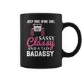 Wine Jeep And Wine Girl Sassy Classy Coffee Mug