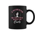 Womens I Am Biracial Funny Curls Mixed Race Girl Multiracial Ethnic V-Neck Coffee Mug