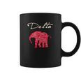 Womens Delta Elephant Crimson Designs Coffee Mug