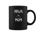 Womens Ninja Mom Funny Shuriken Mother Ninjamom Coffee Mug