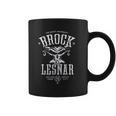 Wwe Brock Lesnar Stencil Type With Skull Coffee Mug