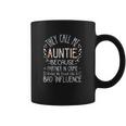 They Call Me Auntie Partner In Crime Aunty Funny Aunt Gift Coffee Mug