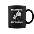 Yankees Like Grandpa Like Grandson Tshirt Coffee Mug