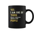 Yes I Am One Of Those Clay Pigeon Shooting People Coffee Mug