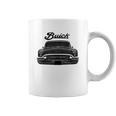 1955 Buick Front Black Coffee Mug