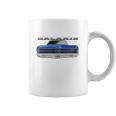 1969 Ford Galaxie Ltd Two Sided Blue Coffee Mug