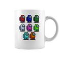 Among Us Characters Shirt Coffee Mug