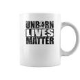 Anti Abortion Unborn Lives Matter Coffee Mug