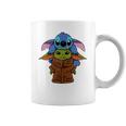 Baby Yoda And Baby Stitch Coffee Mug