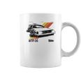 Back To The Future 35Th Retro Stripe Delorean Coffee Mug