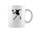 Banksy - Rage Flower Thrower Coffee Mug