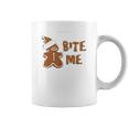 Bite Me Gingerbread Cute Coffee Mug